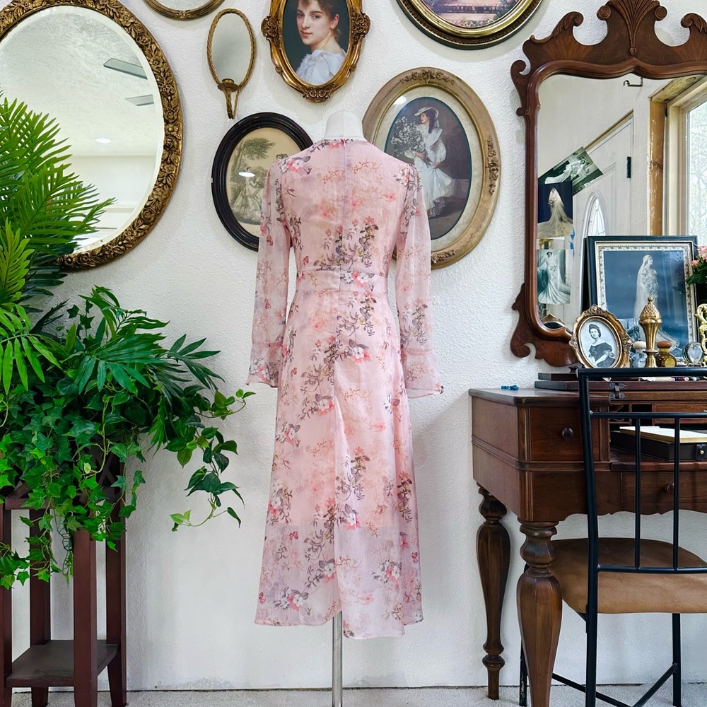 Floral Pink Dress - Picture 6 of 6